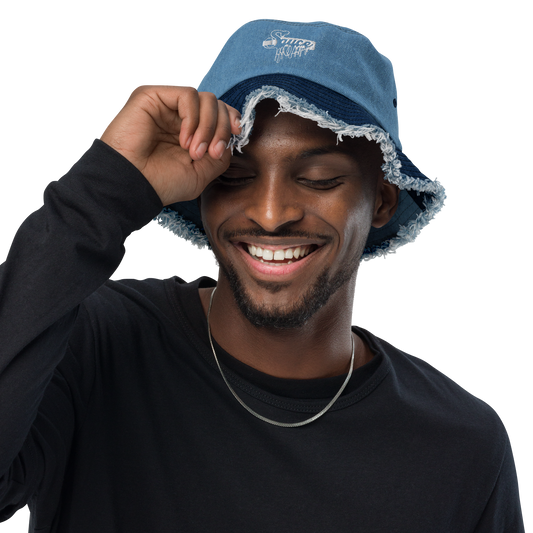 Sauce denim bucket hat