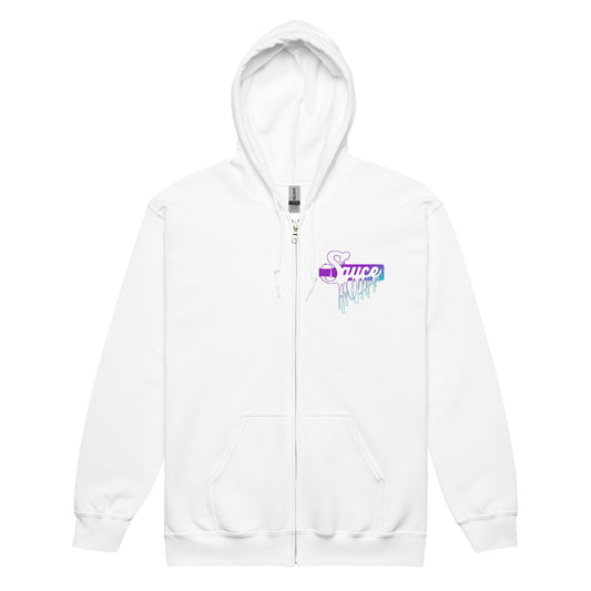 Sauce Unisex Zip-Up Hoodie