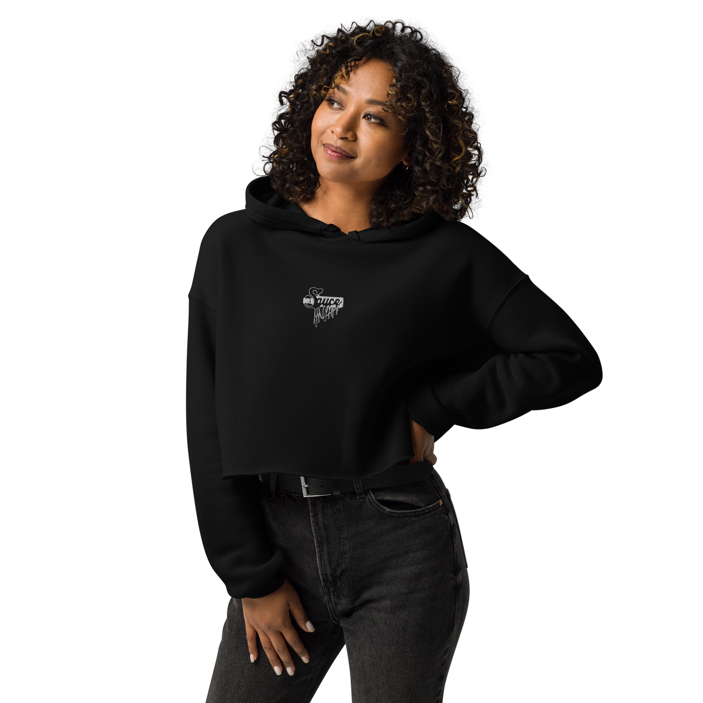 Sauce Women's Crop Hoodie